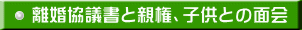 離婚協議書と親権、子供との面会